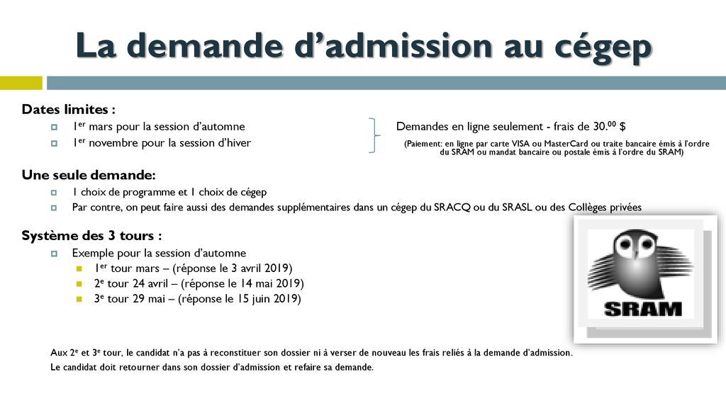 Atelier Cégep Pour les élèves de 5e secondaire ppt télécharger